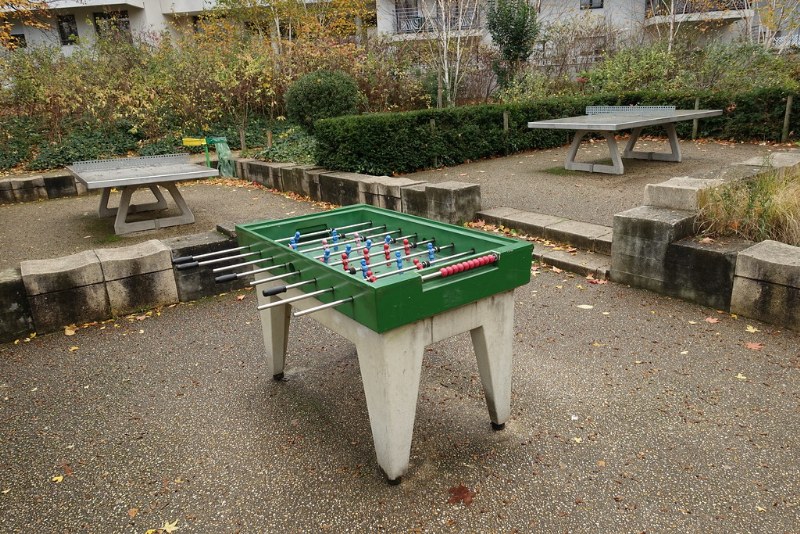 calciobalilla da giardino