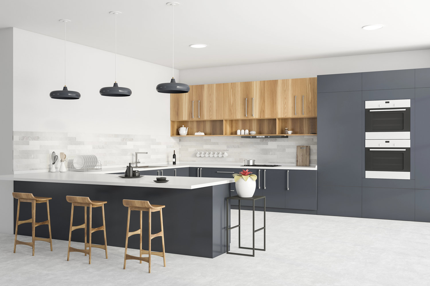 cucina organizzata