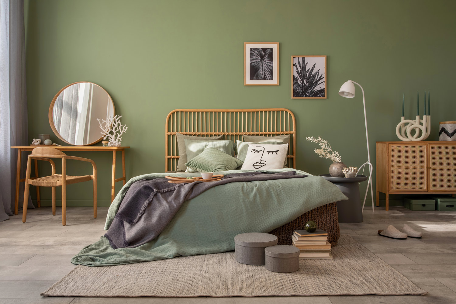 arredamento-tropical-chic-camera-da-letto tropical chic