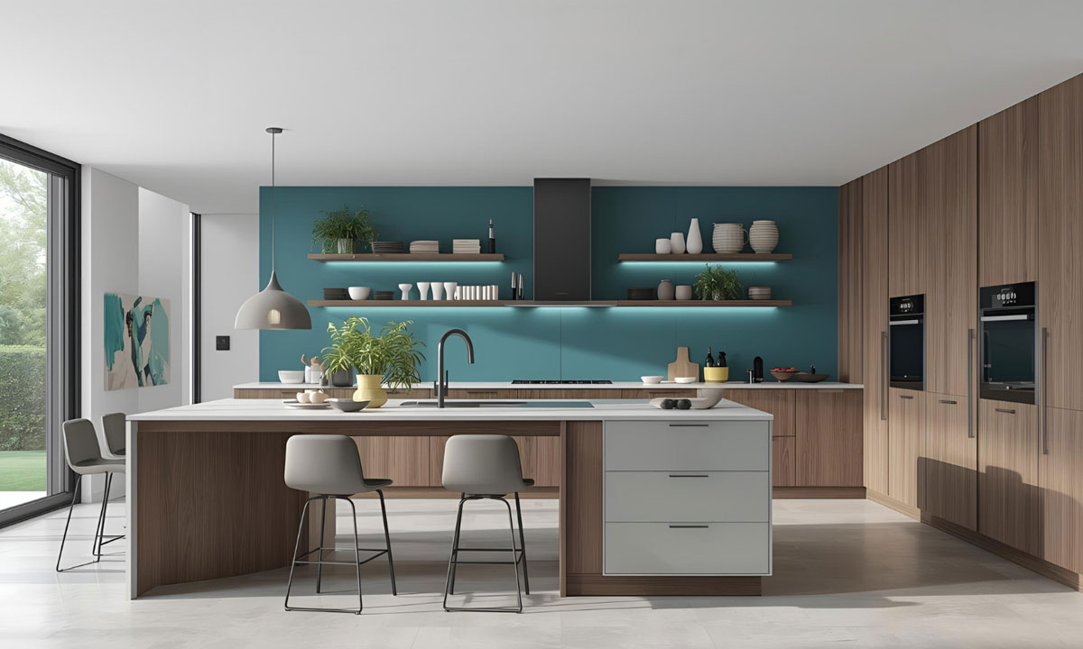 arredare-con-il-colore-cucina arredare coi colori