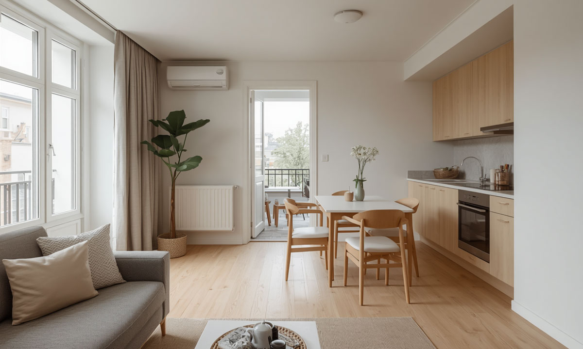 casa piccola luminosa